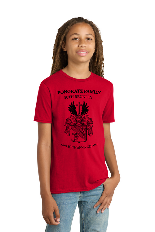 Pongratz Family 50th Reunion - Youth T-Shirt